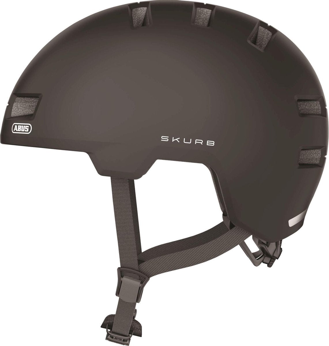 Abus hjelm Skurb velvet Sort L 58-61cm