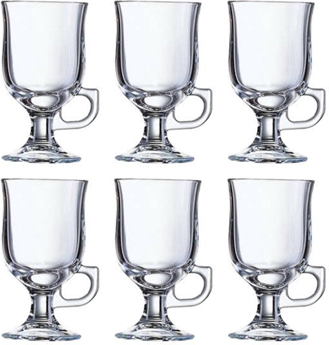 Arcoroc mazagran irish coffeglas 24 cl - gehard glas - 6 stuks