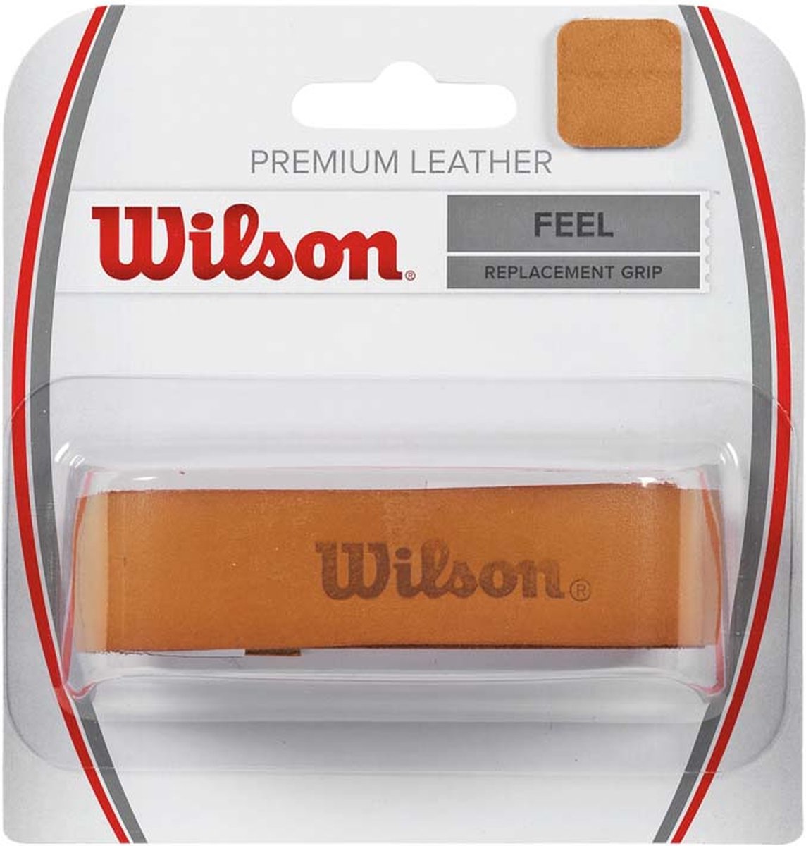 Wilson premium læder basic wrap orange - 1 stk
