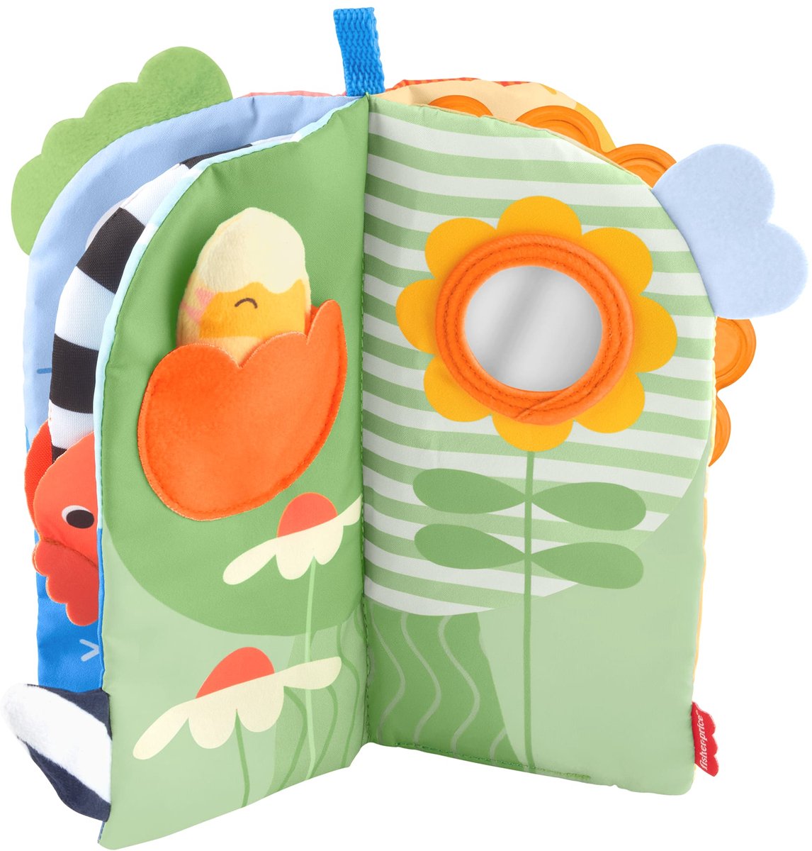 Fisher-price sensoriske årstider blød bog - mave tid leg