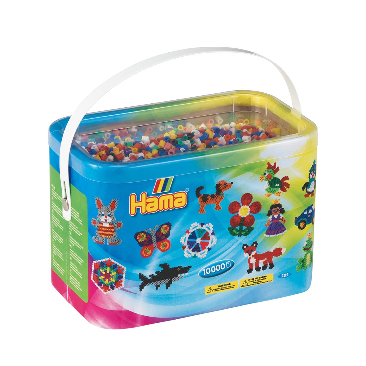 Hama strygeperler i spand