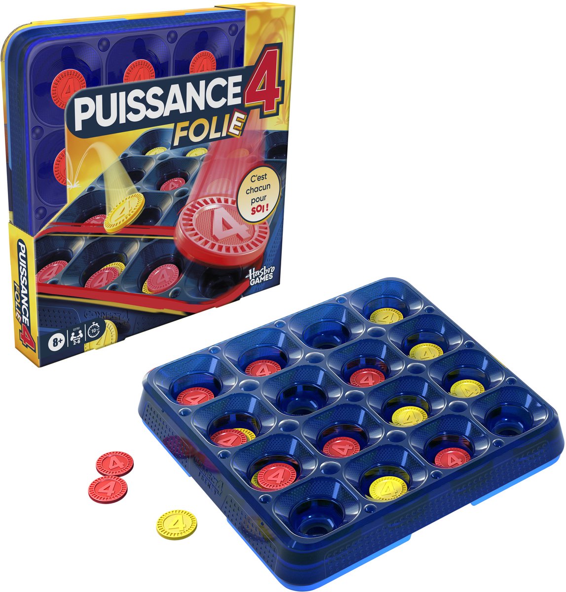 Hasbro gaming connect 4 frenzy - fransk