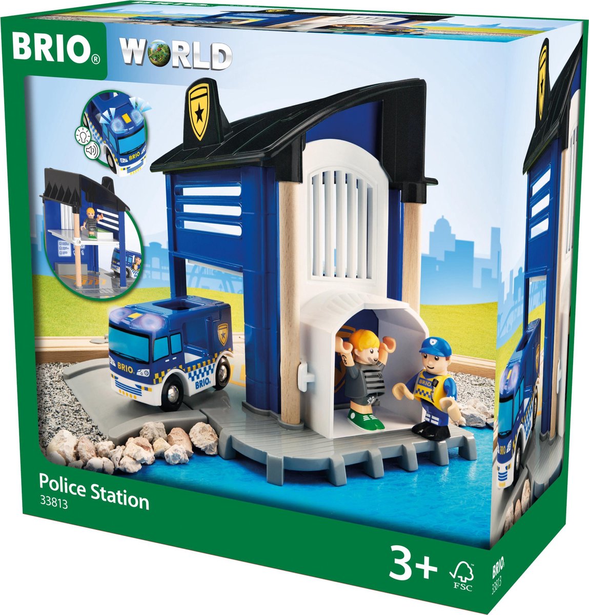 Brio politistation - 33813 - togbanedel