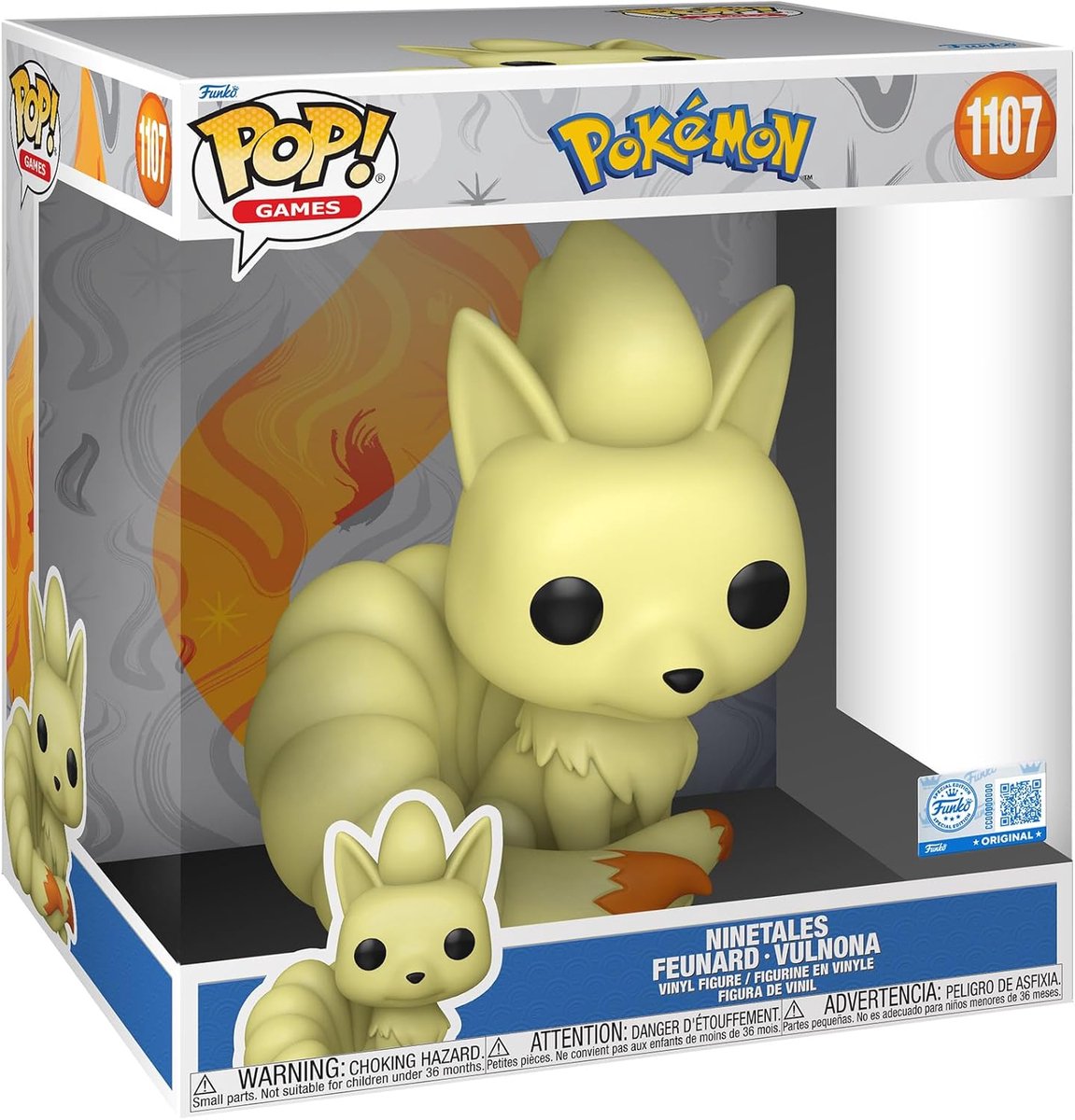 Funko Pokémon Ninetales Vinyl Figur 1107 Unisex Pop! - neutral - standard