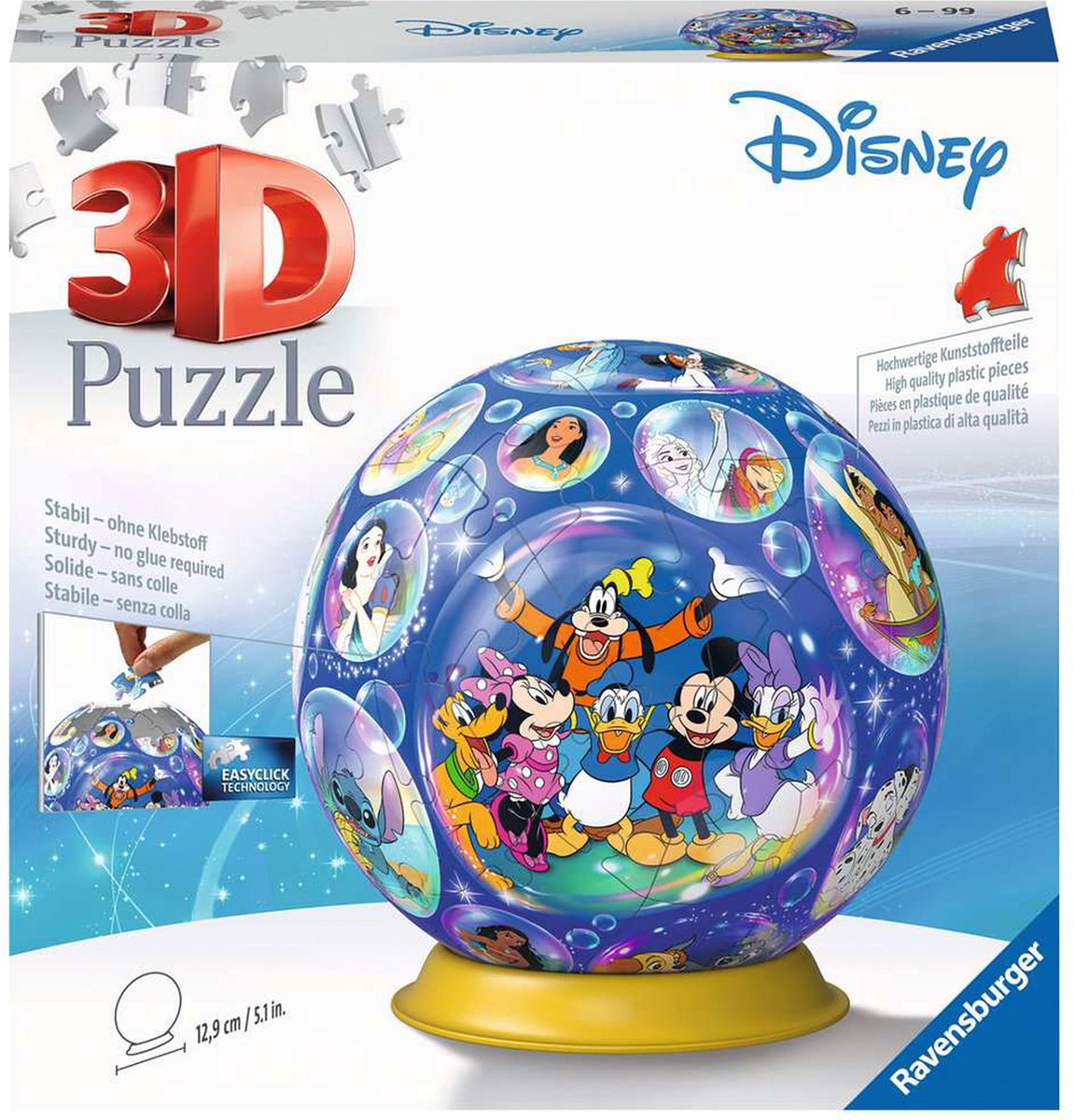 Ravensburger puslespil Disney figurer 72 brikker
