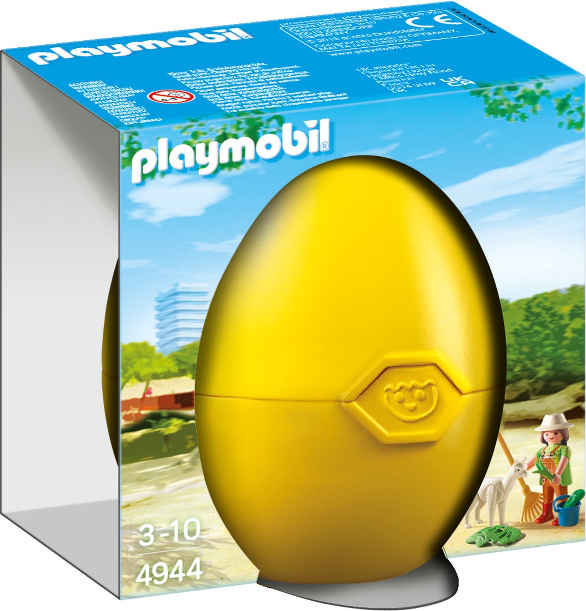 Playmobil Animal vicepersonale med alpakka i æg - 4944