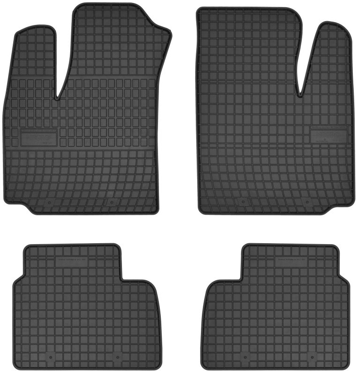 Frogum gummimåtter fiat doblo 2001-2010 -