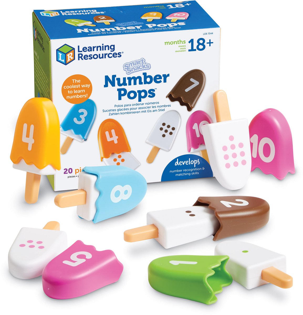 Læringsressourcer smart snacks® numberpops™ - 2+