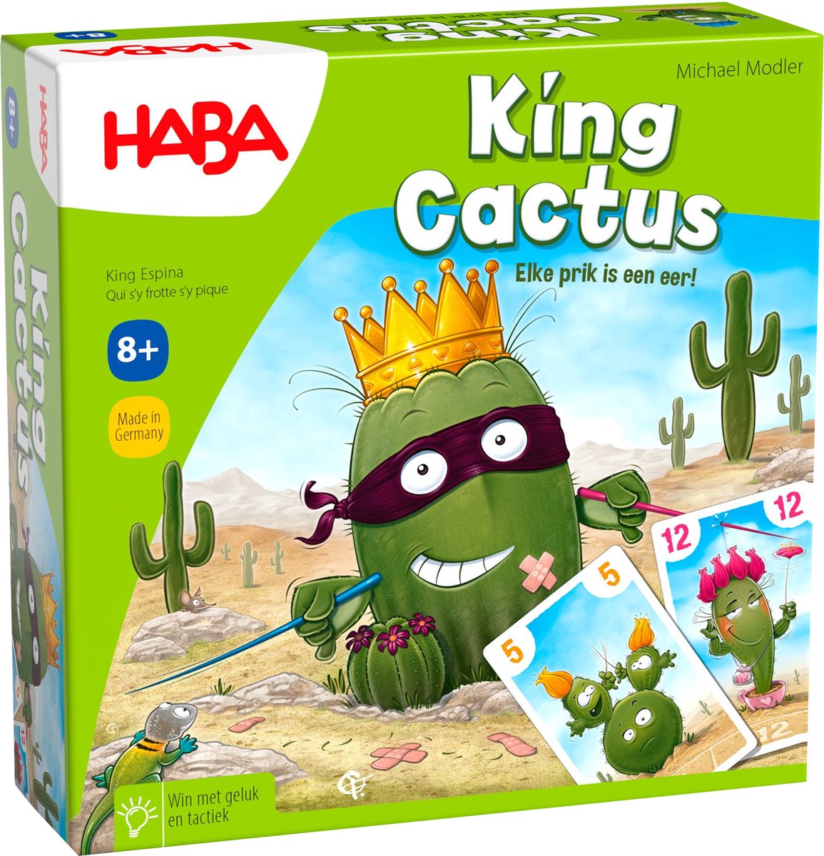 Haba spil - kongekaktus - 8+