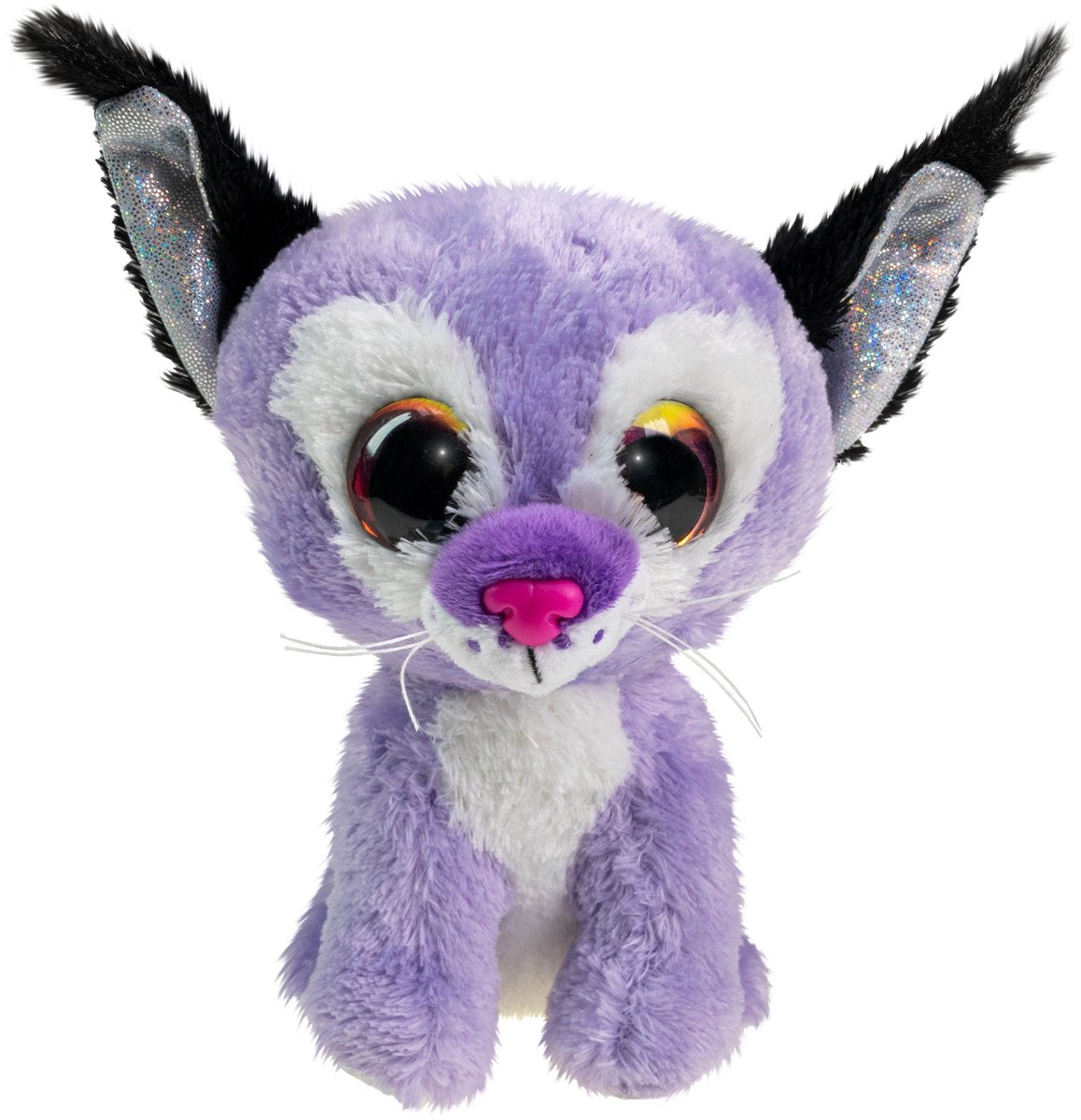 Lumo stjerner krammetøj lynx niko 15cm plyslegetøj med store øjne.