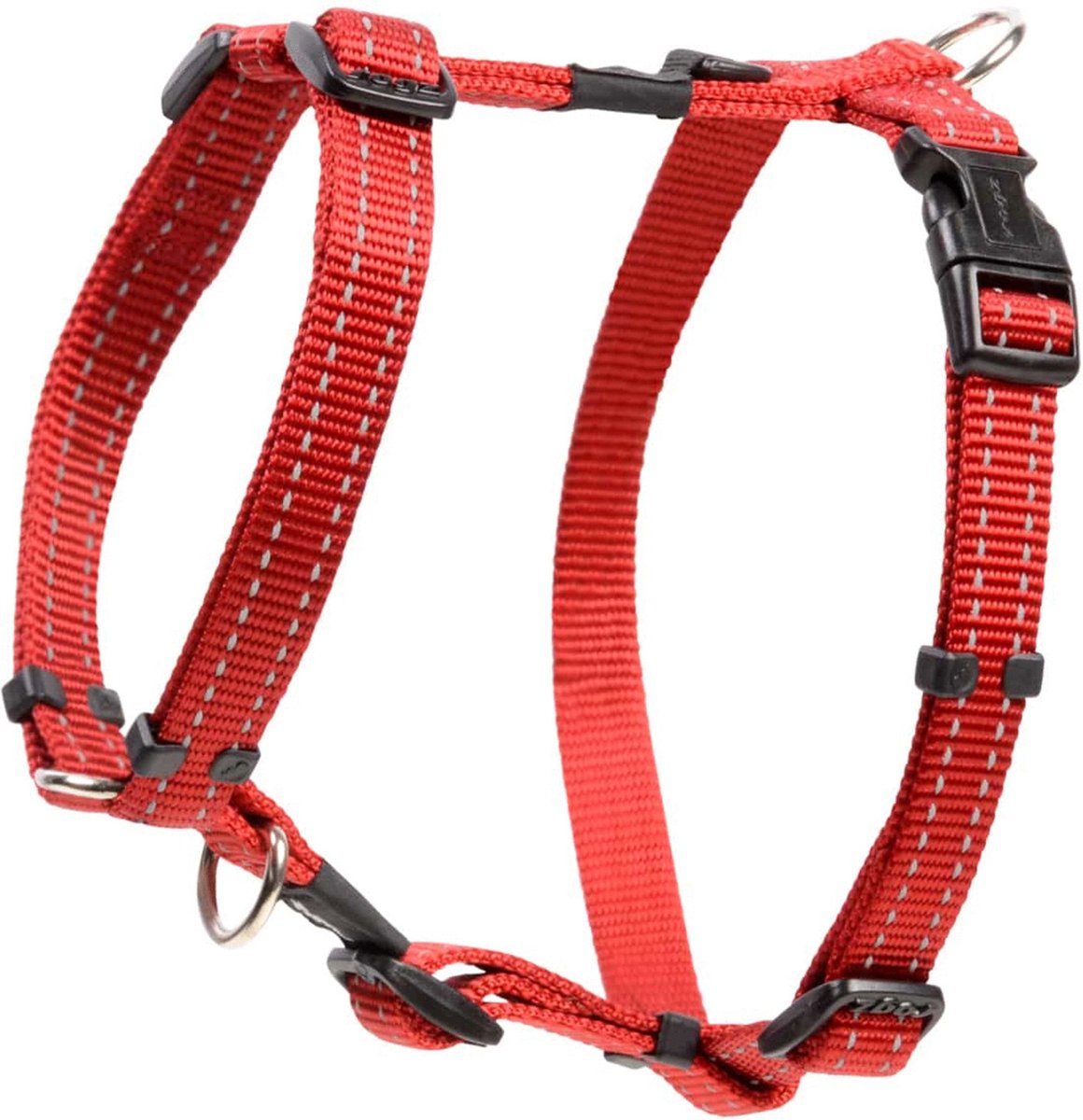 Rogz til hunde rogz brugssele rød - hundesele - s 23-37x1,1 cm