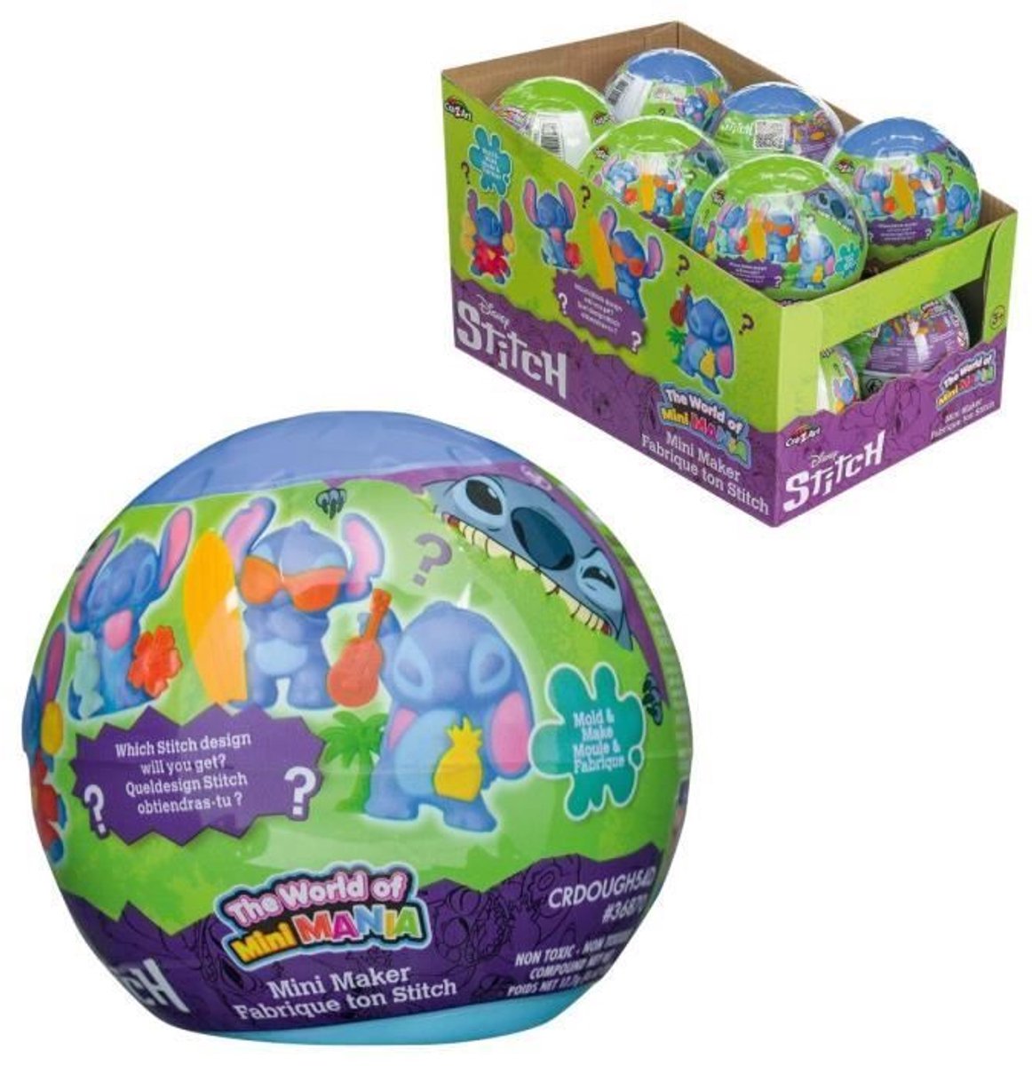 Lexibook stitch world of mini mania ball pdq