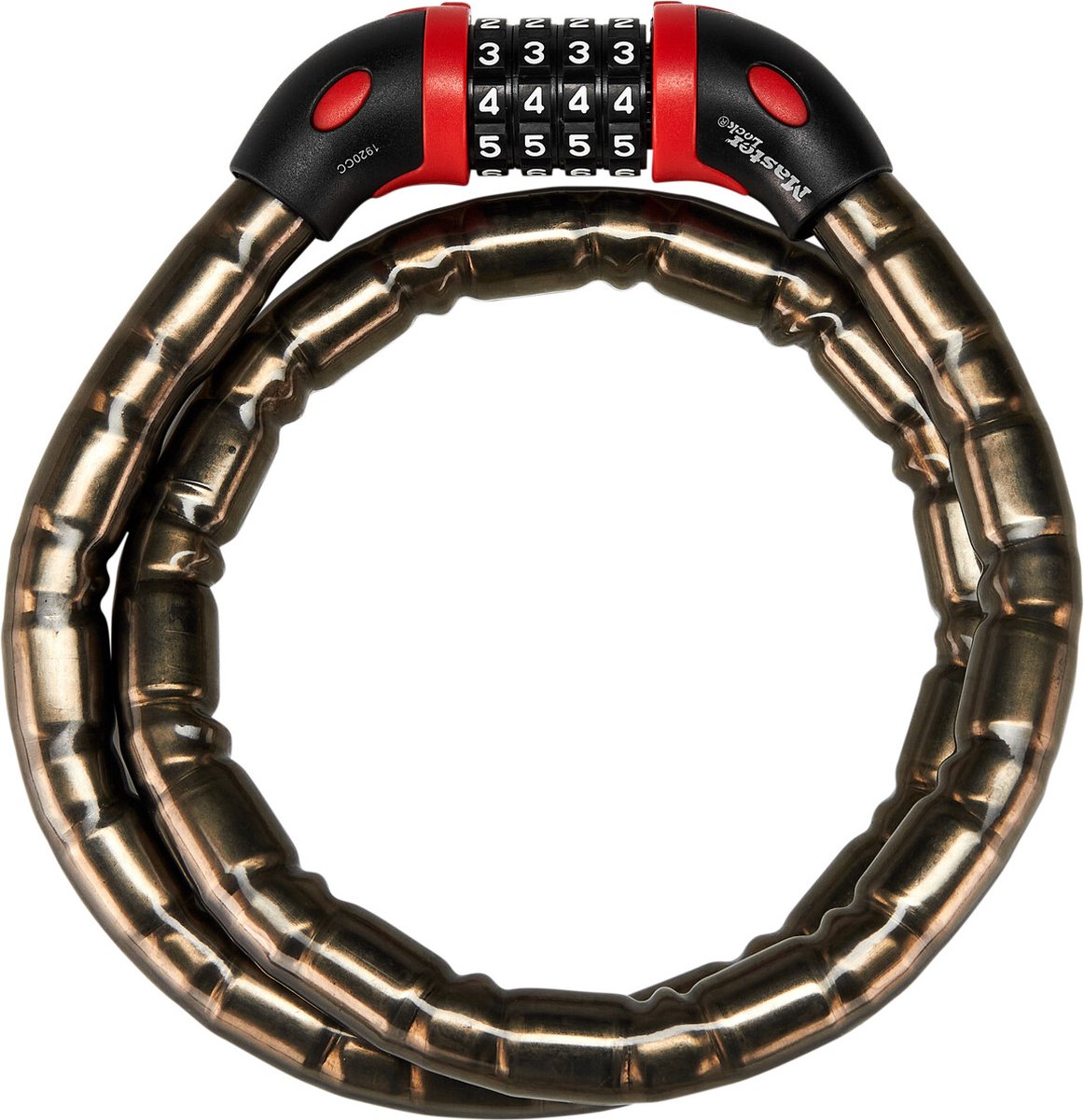 Masterlock kabellås - kombinationslås - forstærket stål - 1m x 18mm - 8226eurdpro