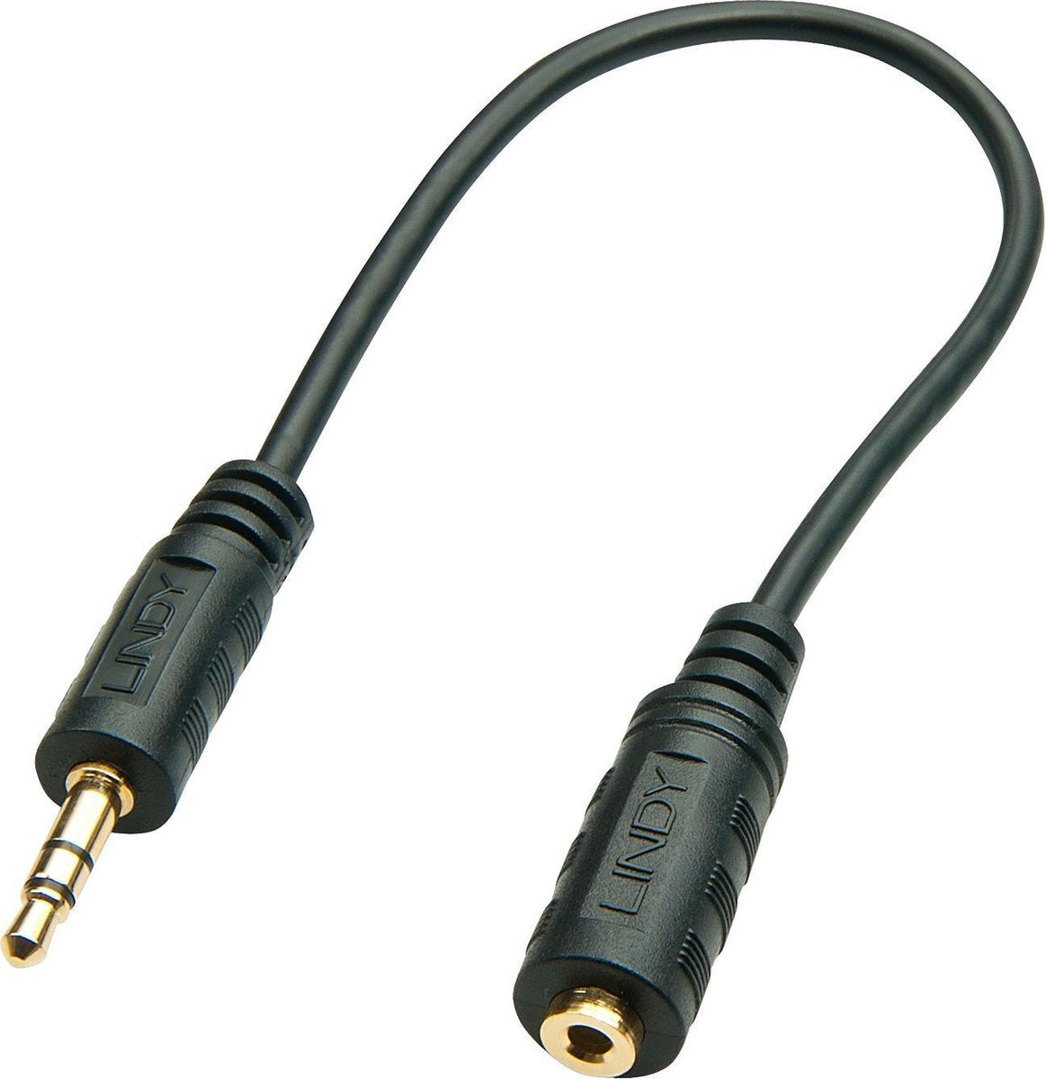 Lindy 3,5 mm han- eller hunstikadapter 35699