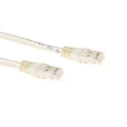 Utp cat6 patch kabel act ib8402 elfenben