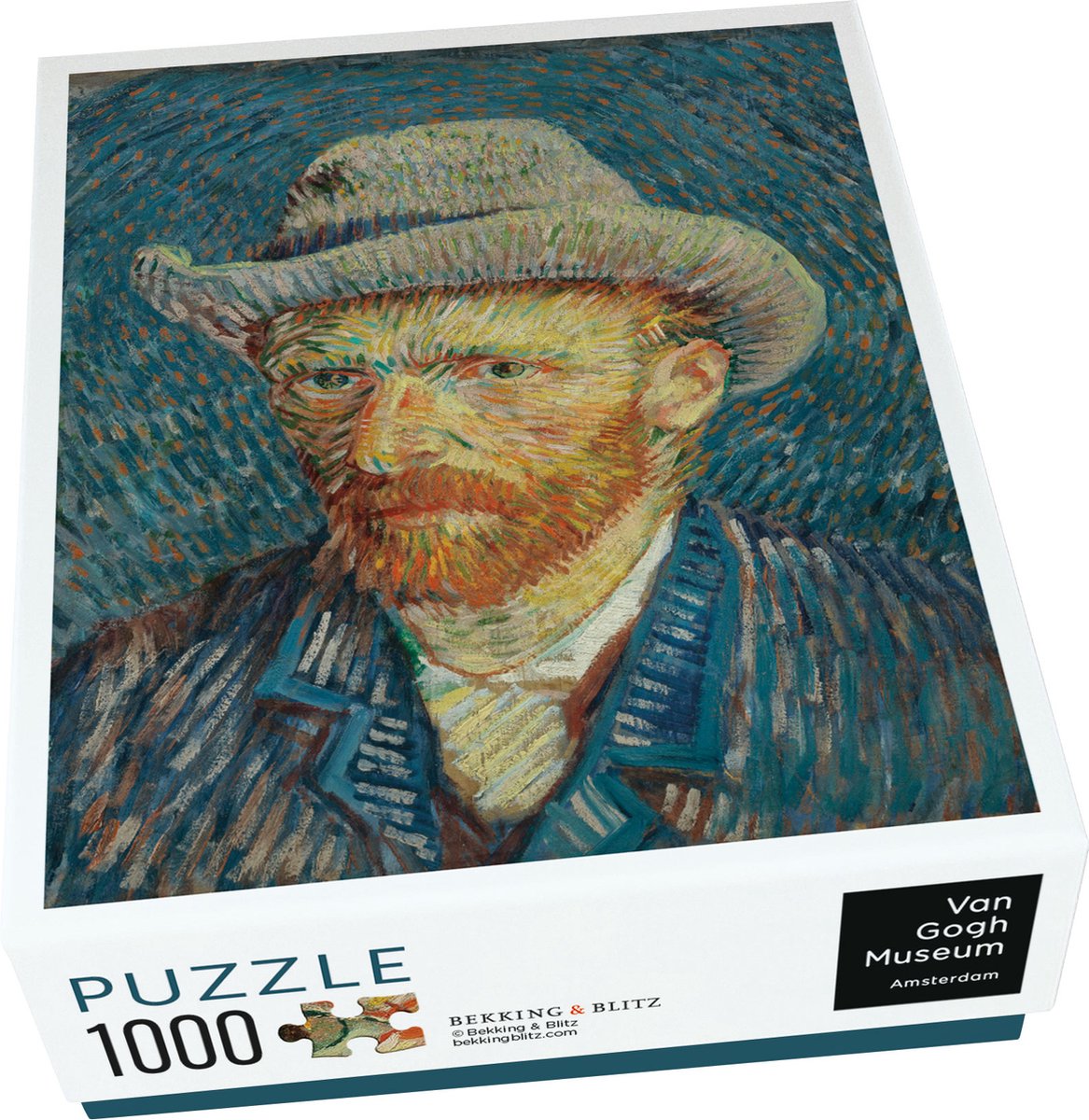 Bekking blitz - puzzel - 1.000 stukjes - kunst - zelfportret - self-portrait - vincent van gog - van gogh museum amsterdam