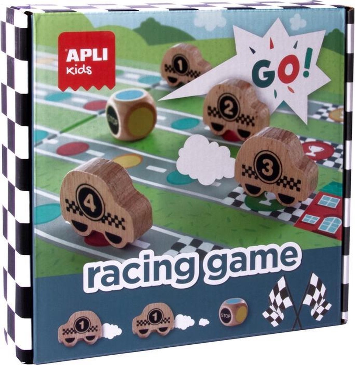 Apli børne racing brætspil