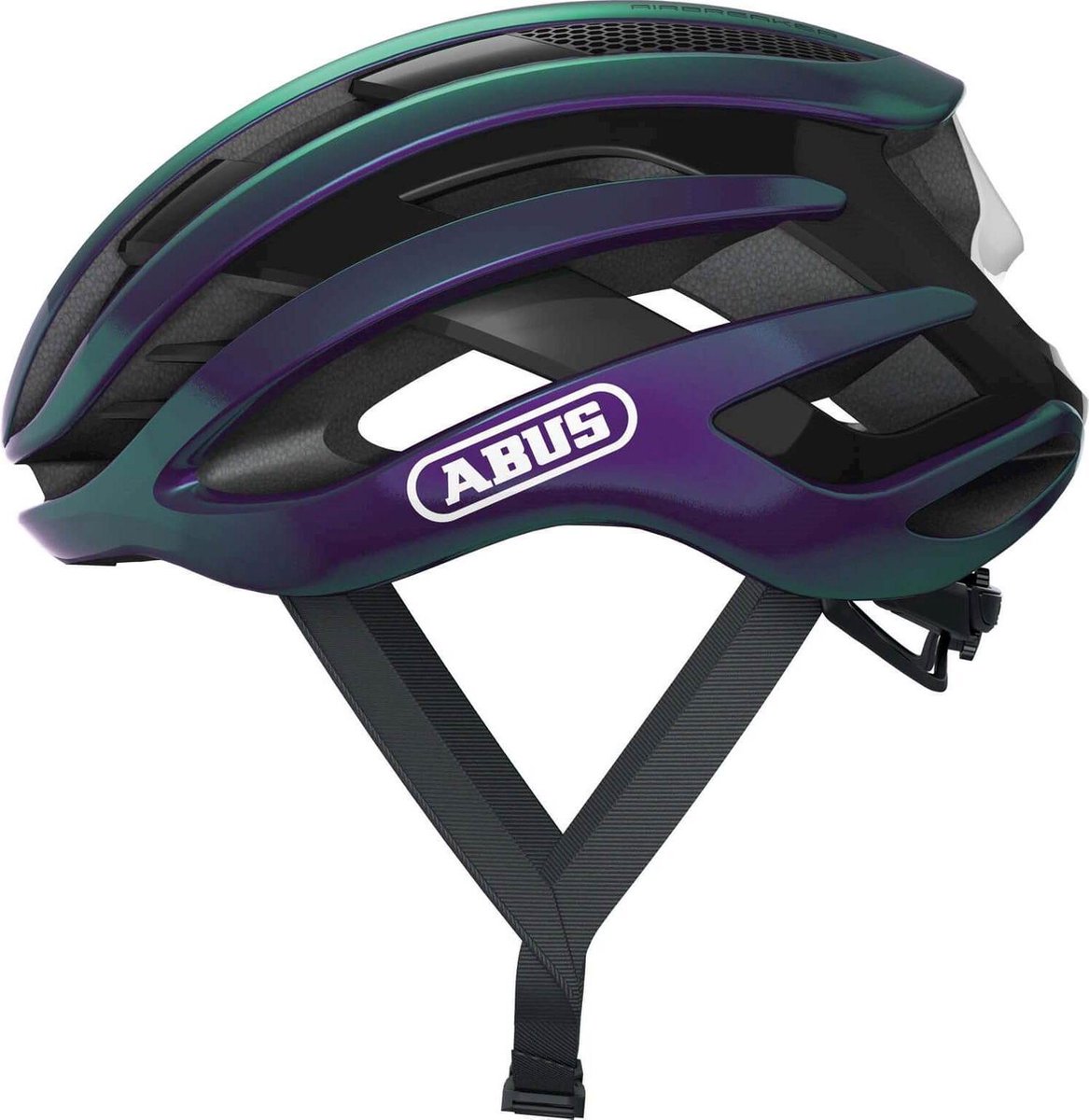 Abus hjelm AirBreaker flipflop lilla L 59-61cm