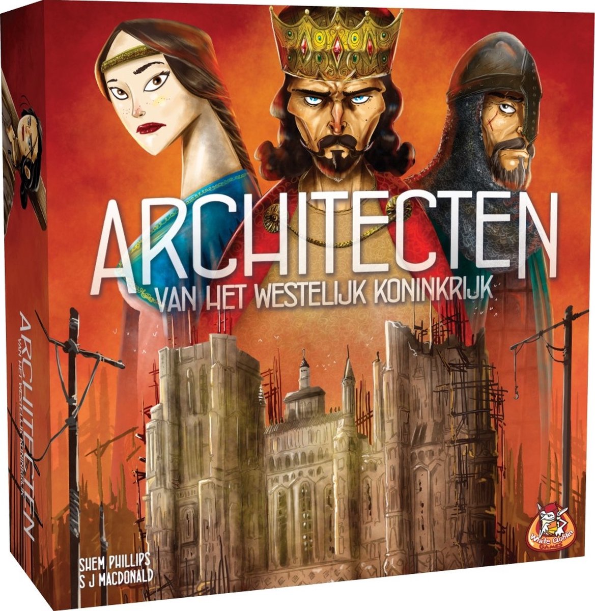 White goblin spil - arkitekter fra det vestlige kongerige - ekspertspil - 1 til 5 spillere - 90 minutter - fra 12 år