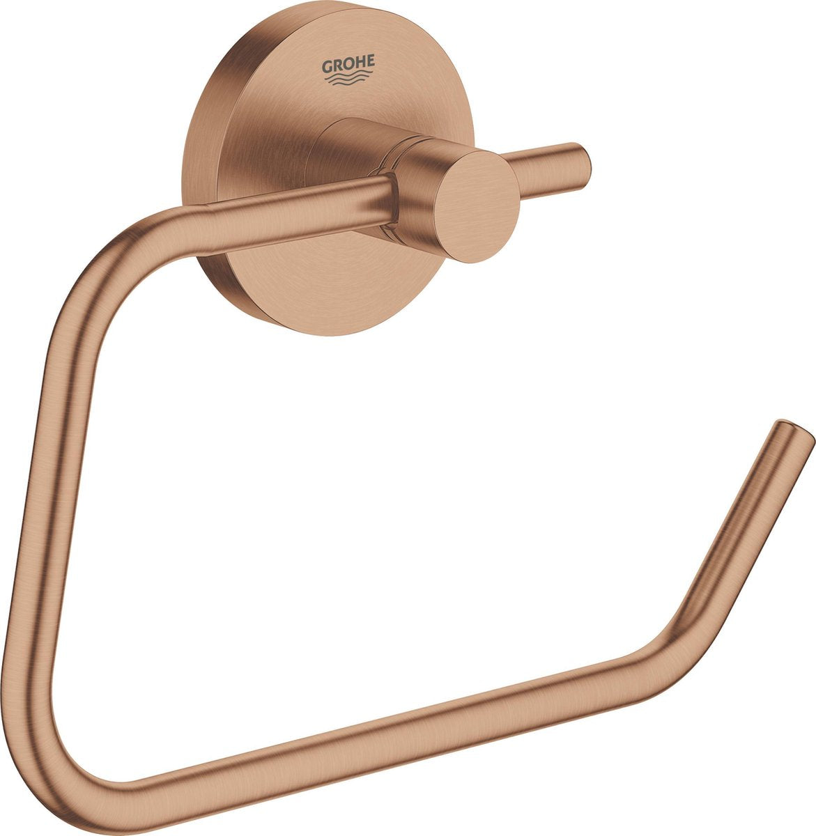 Grohe essentials toiletrulleholder - sunset gold (mat bronze)