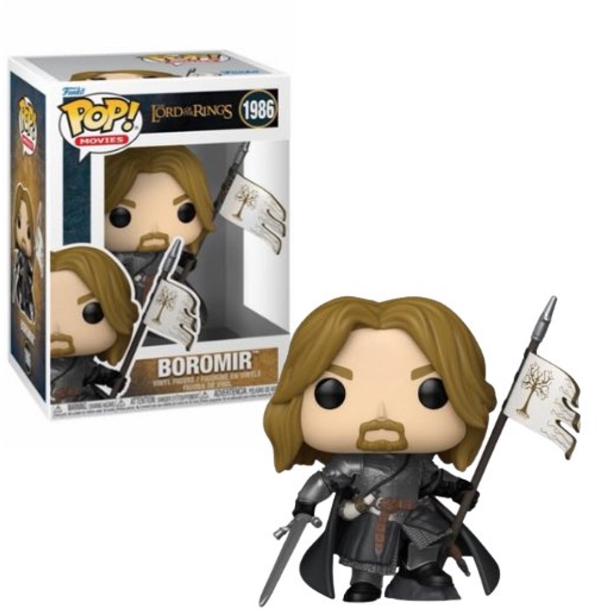 Ringenes Herre Boromir Vinylfigur 1986 Unisex Funko Pop! - neutral - standard