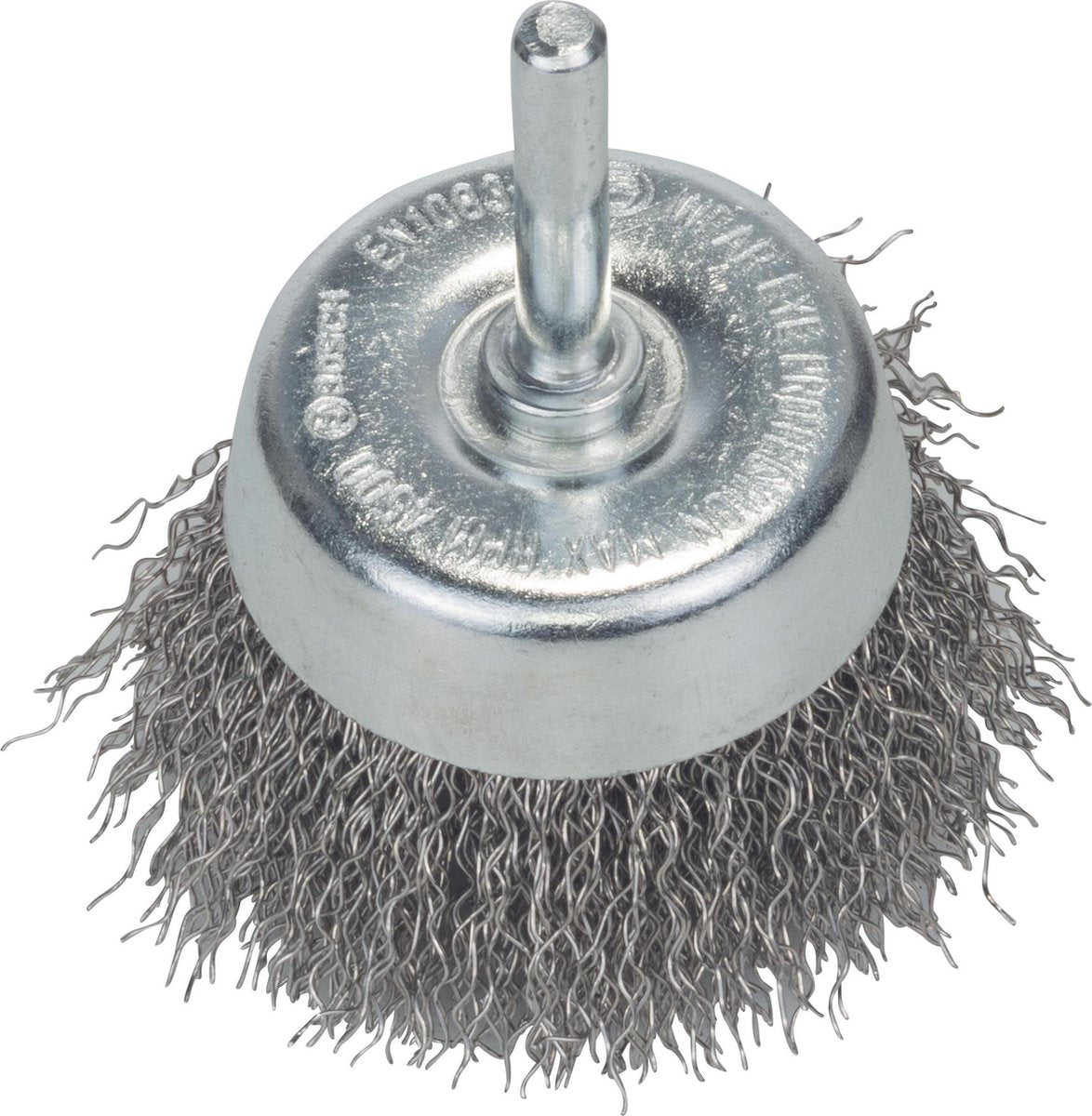 Bosch 6mm børste 60 korrugeret 0,3 rustfrit stål