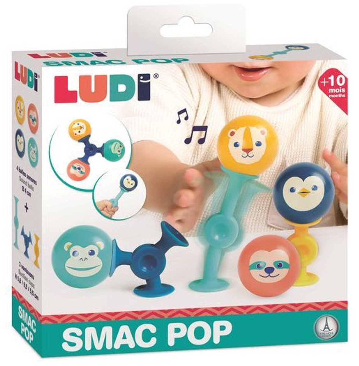 Ludi -smac dukke - sugekop legetøj