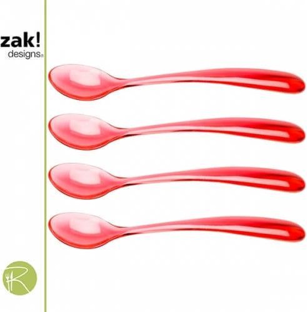 Zak!designer isskeer - - stablede isskeer - - stablet - sæt af 4 - 15 cm