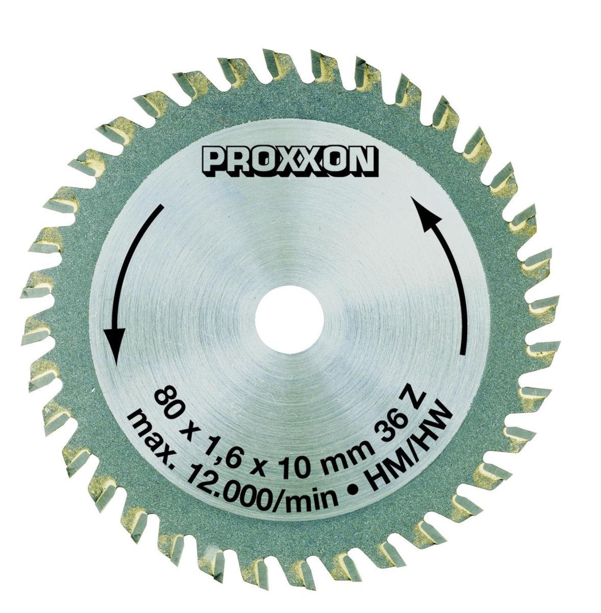 Proxxon micromot kgs serie 36 - rundsavklinge - antal tænder: 36 - 1 stk.