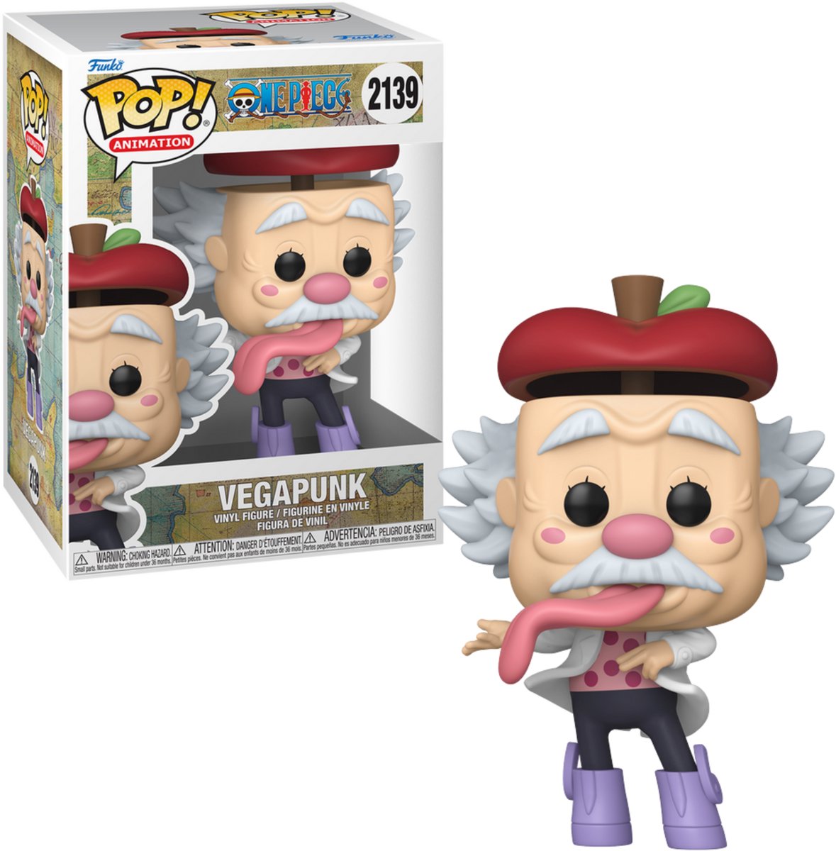 Funko vegapunk vinylfigur i ét stykke 2139 unisex pop! - neutral - standard