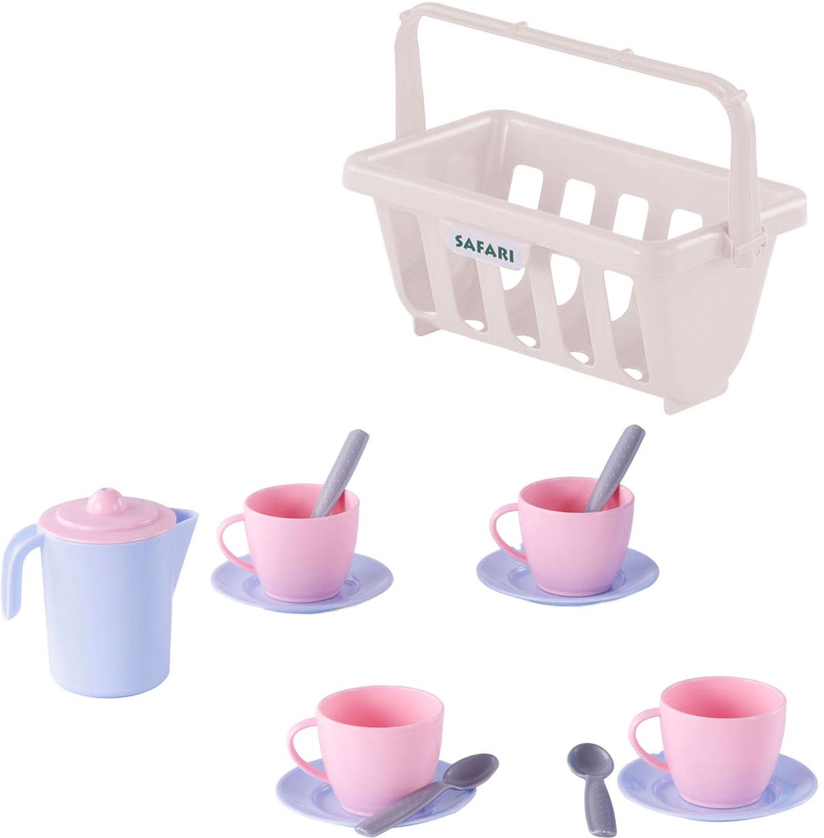 Cavallino Service i Basket Pink, 15dlg.