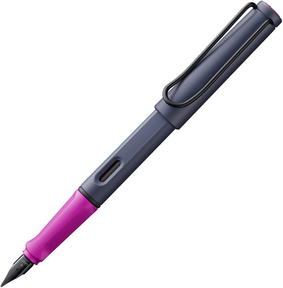 Lamy safari - fyldepen - limited edition pink cliff - fin - blå-grå pink
