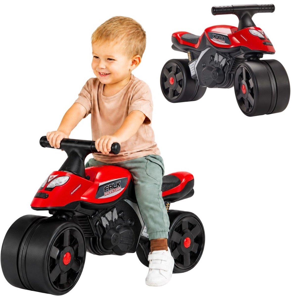 Falk moto xracer - køremotor - rød