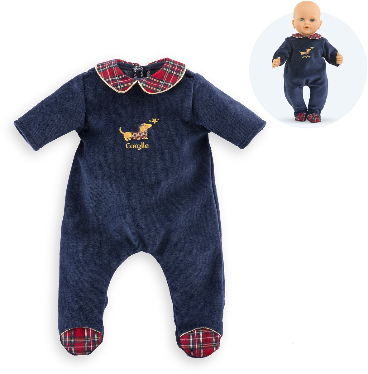 Corolle Holidays dukkepyjamas, 36 cm
