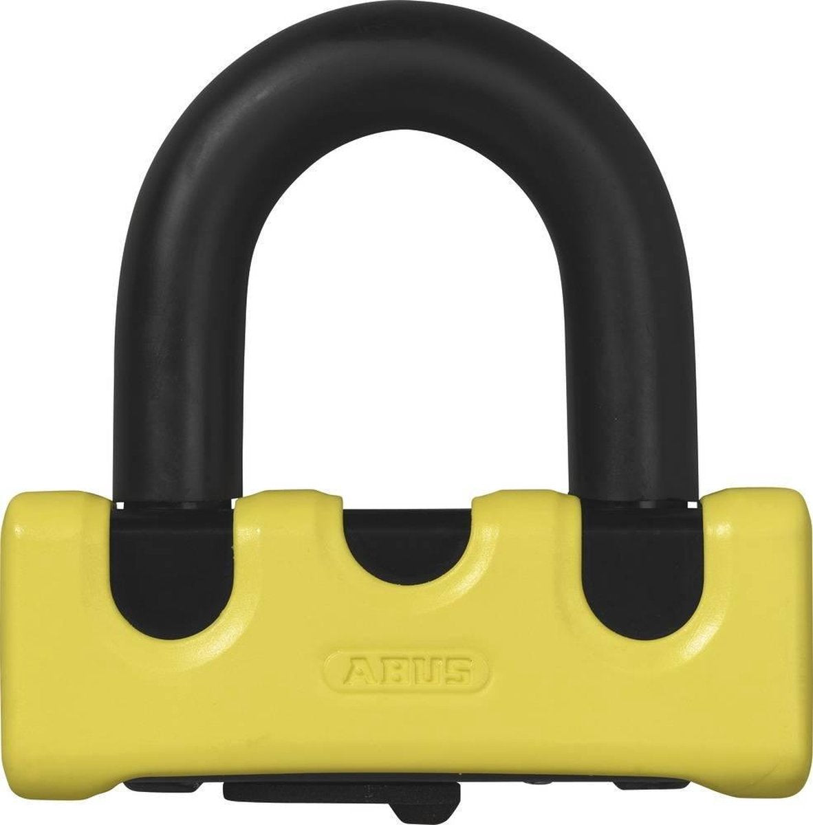 Abus skivebremselås art 4-stjernet granit power xs gul 67 105hb50
