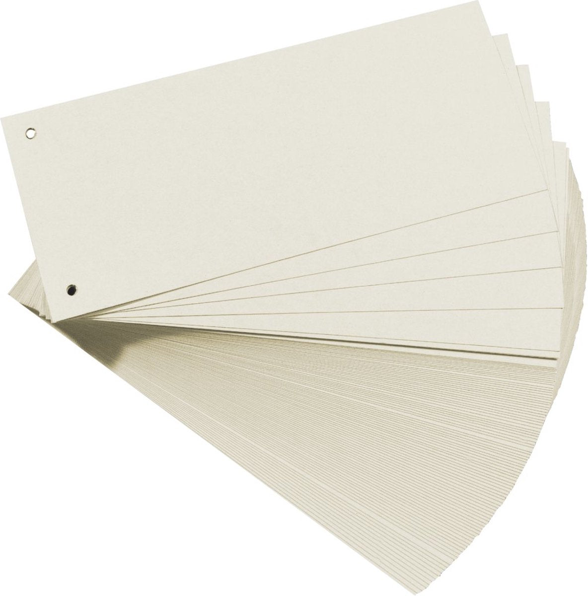 Herlitz skillelister - DIN A4 - manila pap - hvid