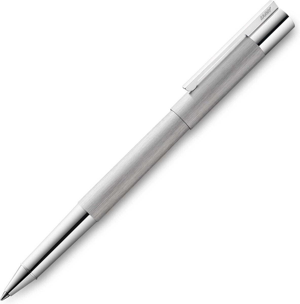 Lamy - scala børstet kuglepen - stål