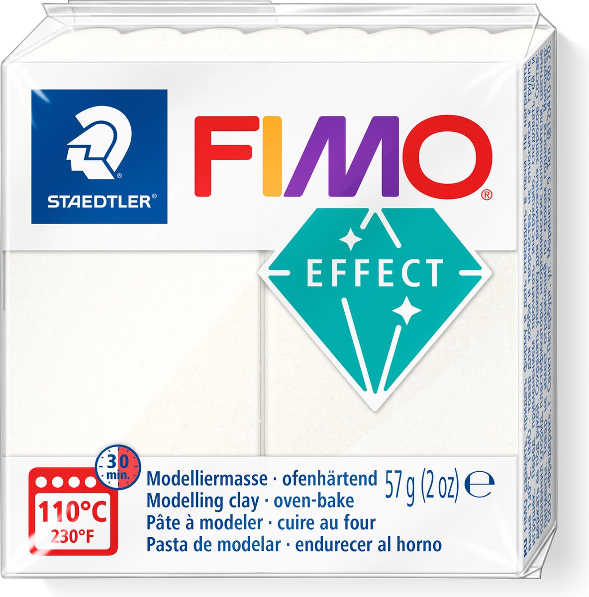 Fimo effekt metallisk 57g perlemor
