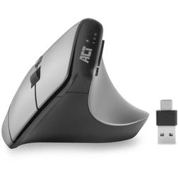 Akt trådløs ergonomisk mus med Bluetooth og USB-C USB-A