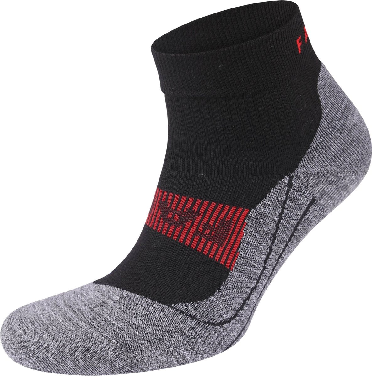 Falke ru4 cool short anti-blister funktionelt materiale løbestrømper herre sort - str. 46-48