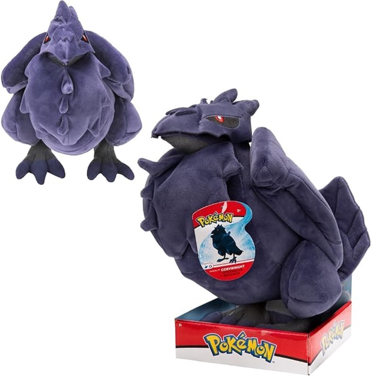 Jazwares pokémon kæletøj - corviknight 30cm