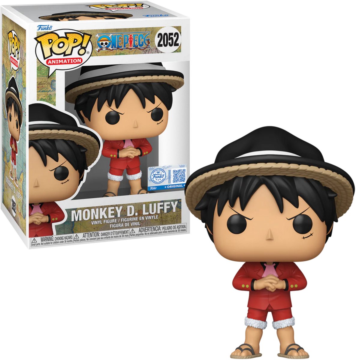 Funko pop! animation: ét stykke - Luffy (hel kage) #2052 specialudgave eksklusiv
