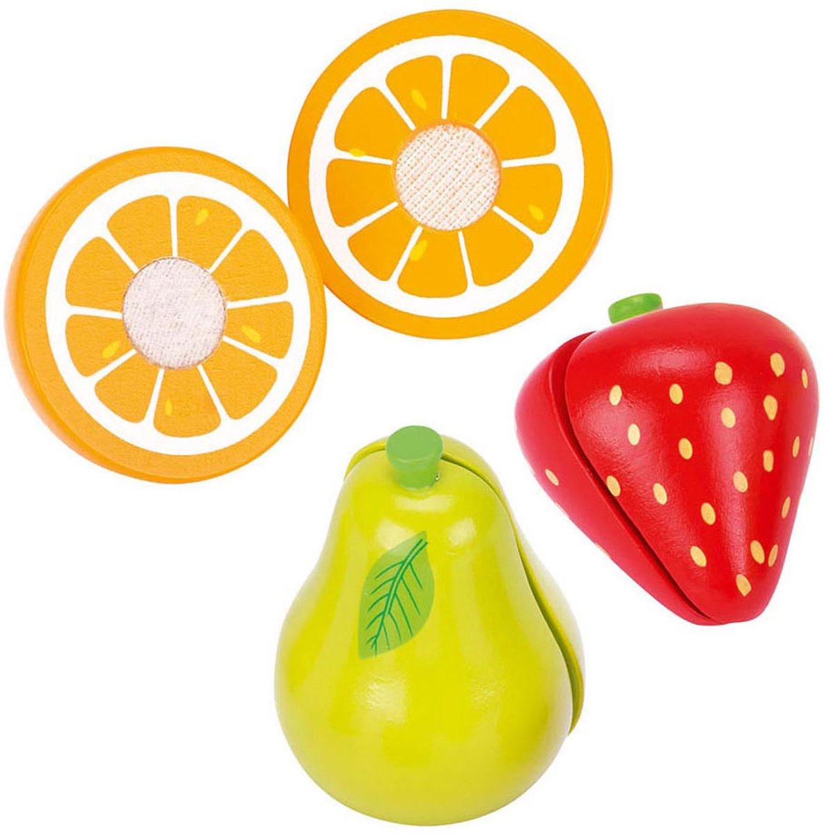 Goki træblender med frugt, 7dlg.