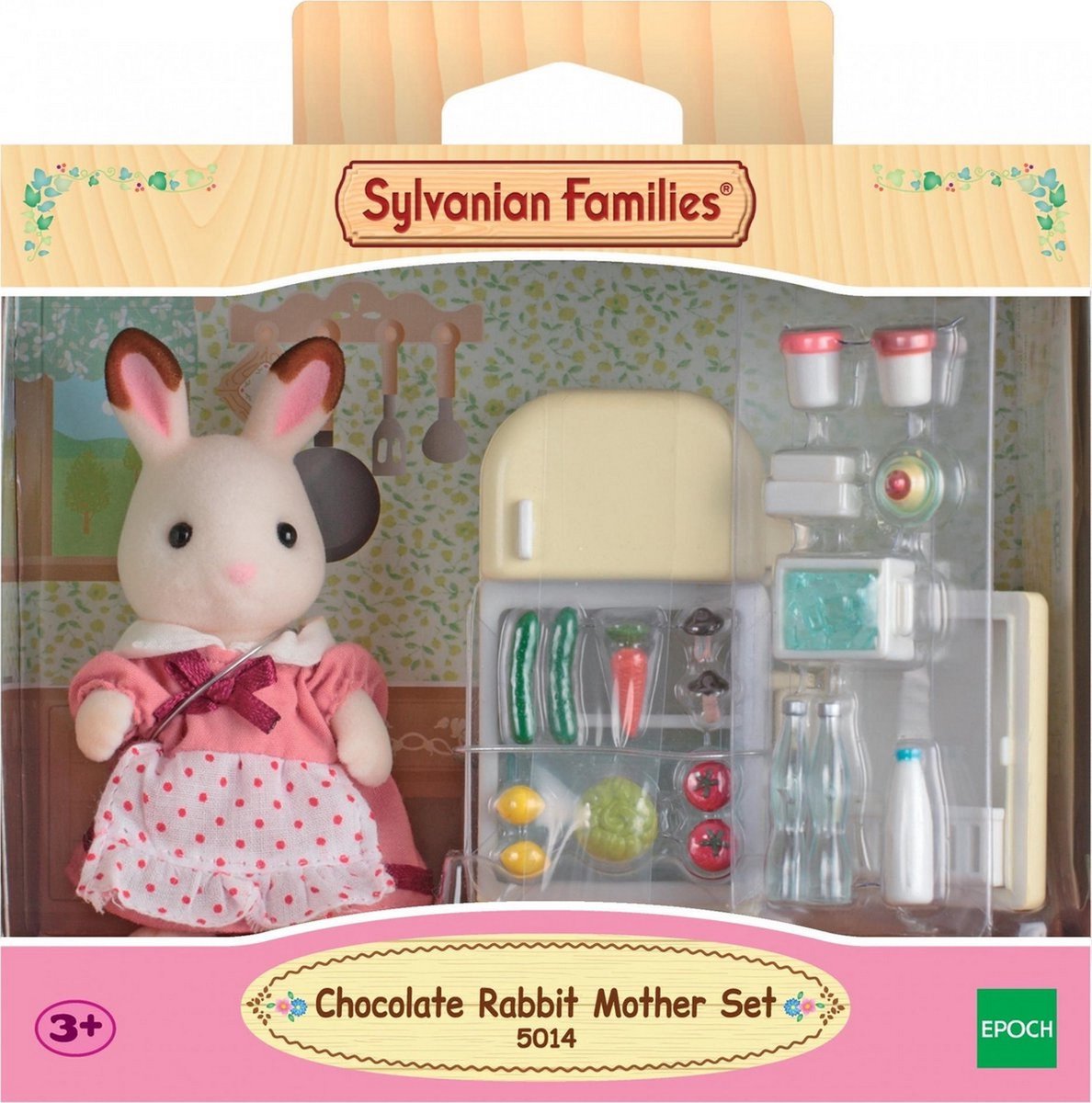 Sylvanian families 5014 sæt mor chokolade kanin