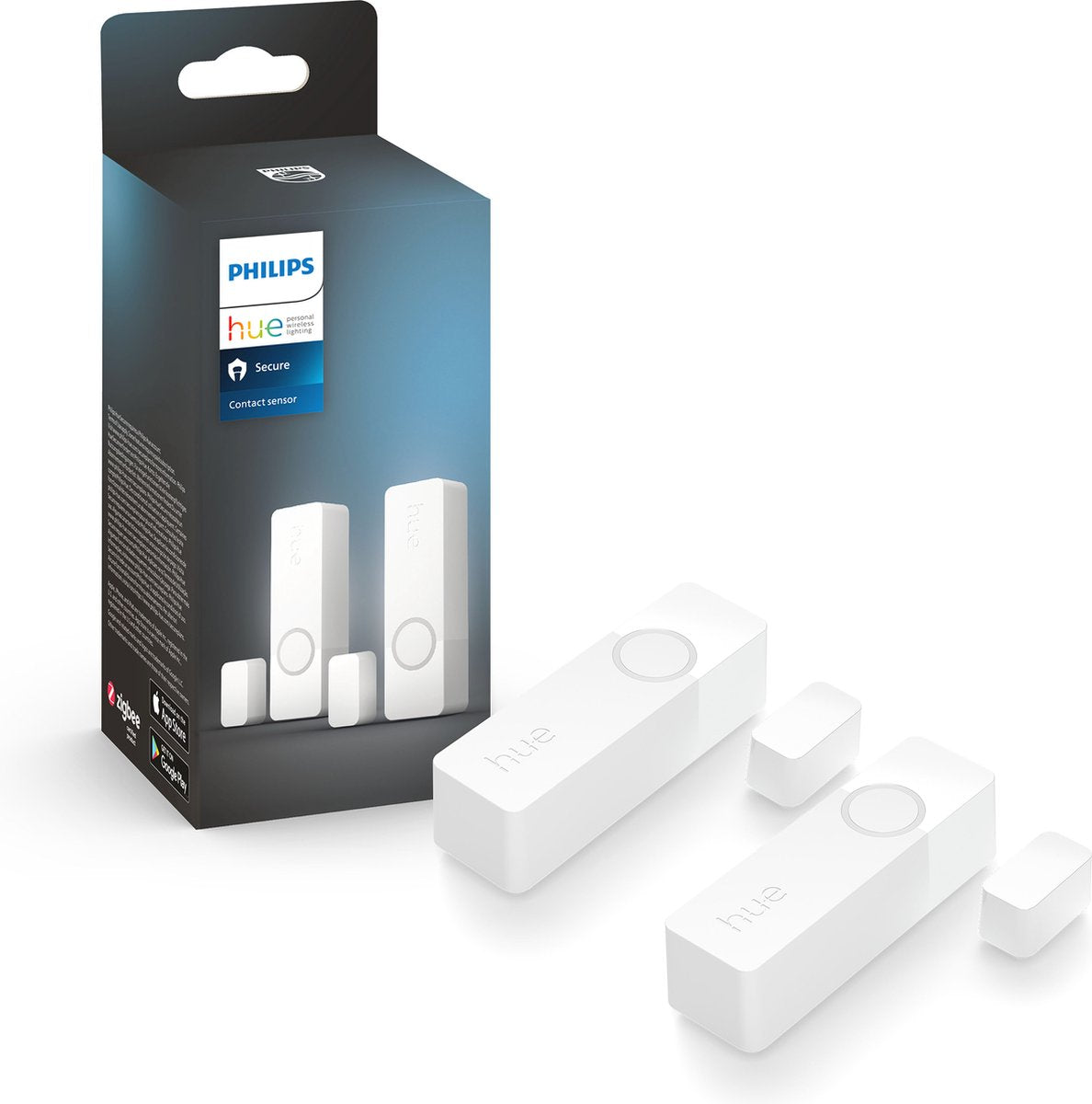 Philips hue secure contactsensor - wit - 2-pack