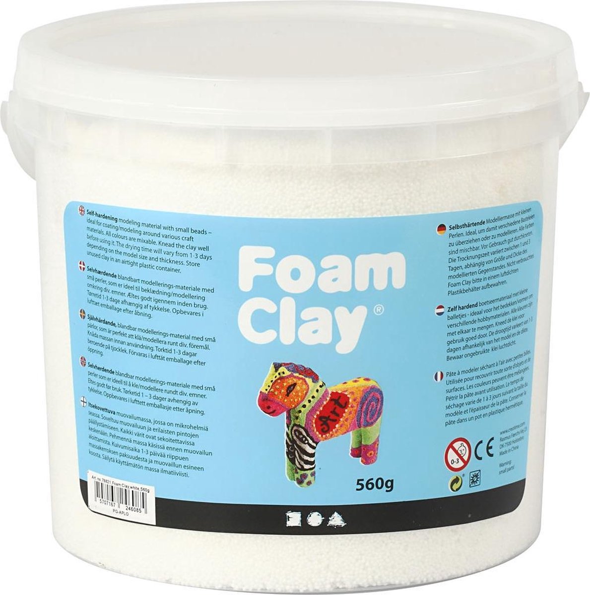 Skum ler https: www.cchobby.nl skum-ler-hvid-560-gr-1-spand