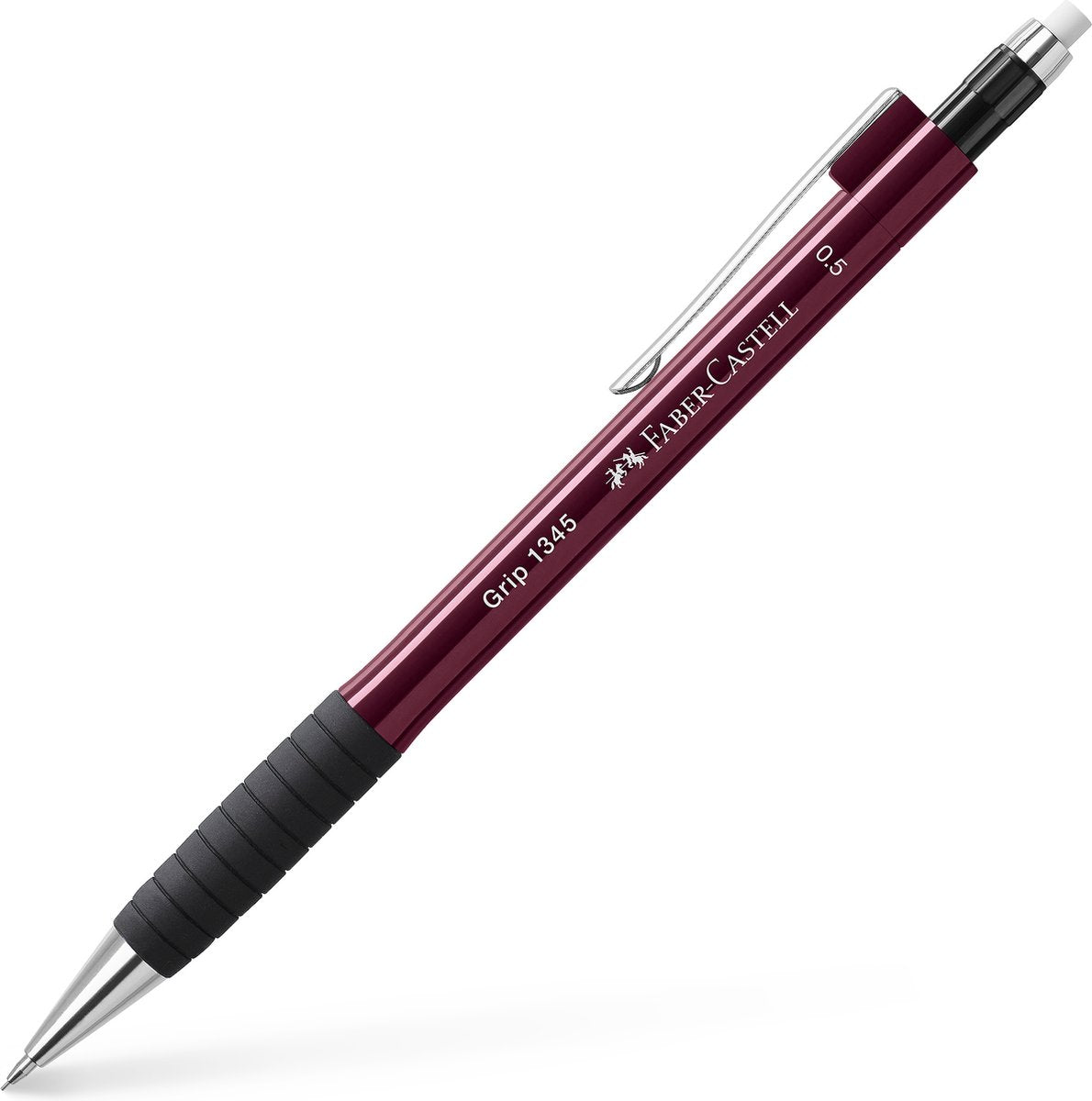 Faber-castell mekanisk blyant - greb 1345 - stregbredde 0,5 mm - rød metallic - fc-134521