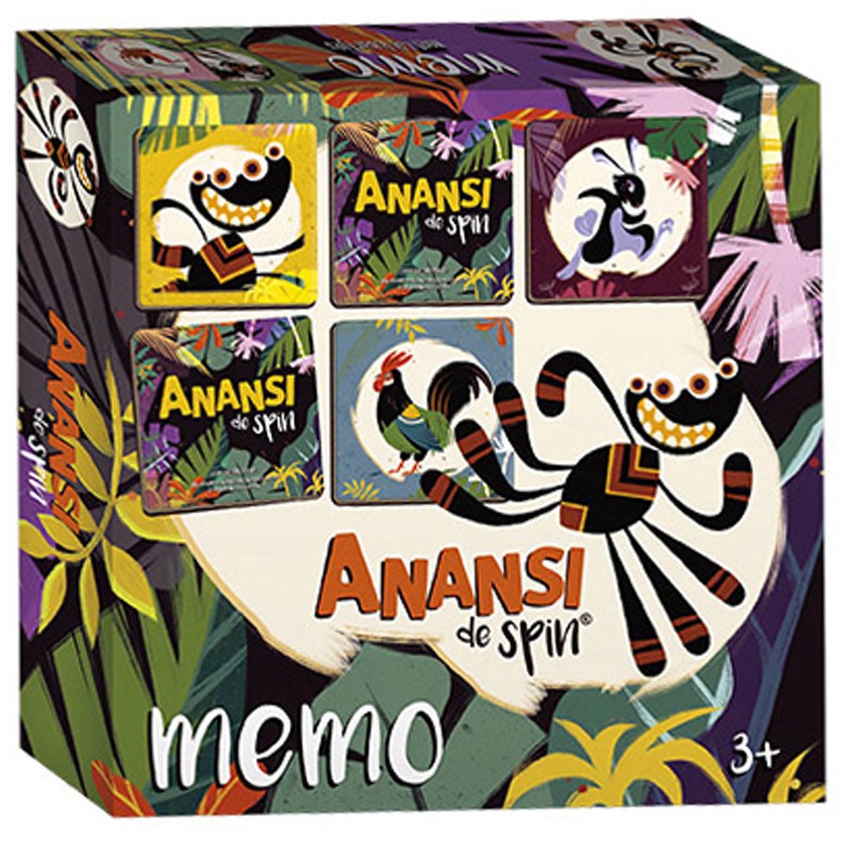 Bambolino anansi the spider memo spil - huskespil - pædagogisk legetøj - legetøj