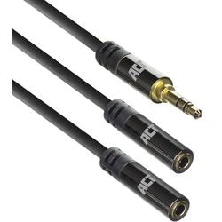 Act audio splitter kabel ac3620 sort