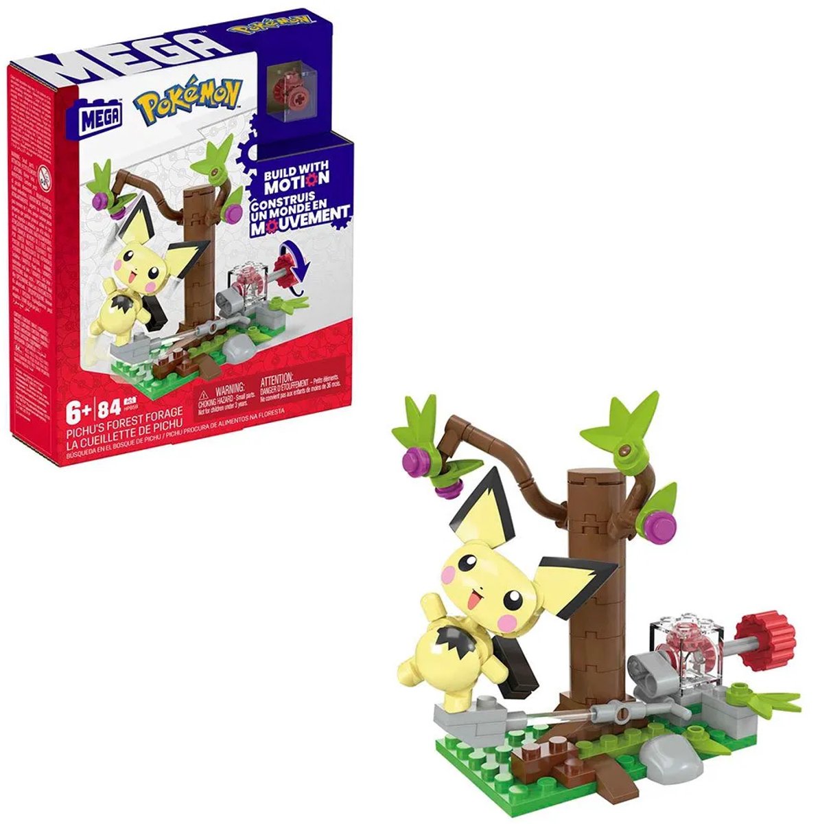 Mega Pokémon - Forest Food Seeker - Pichus